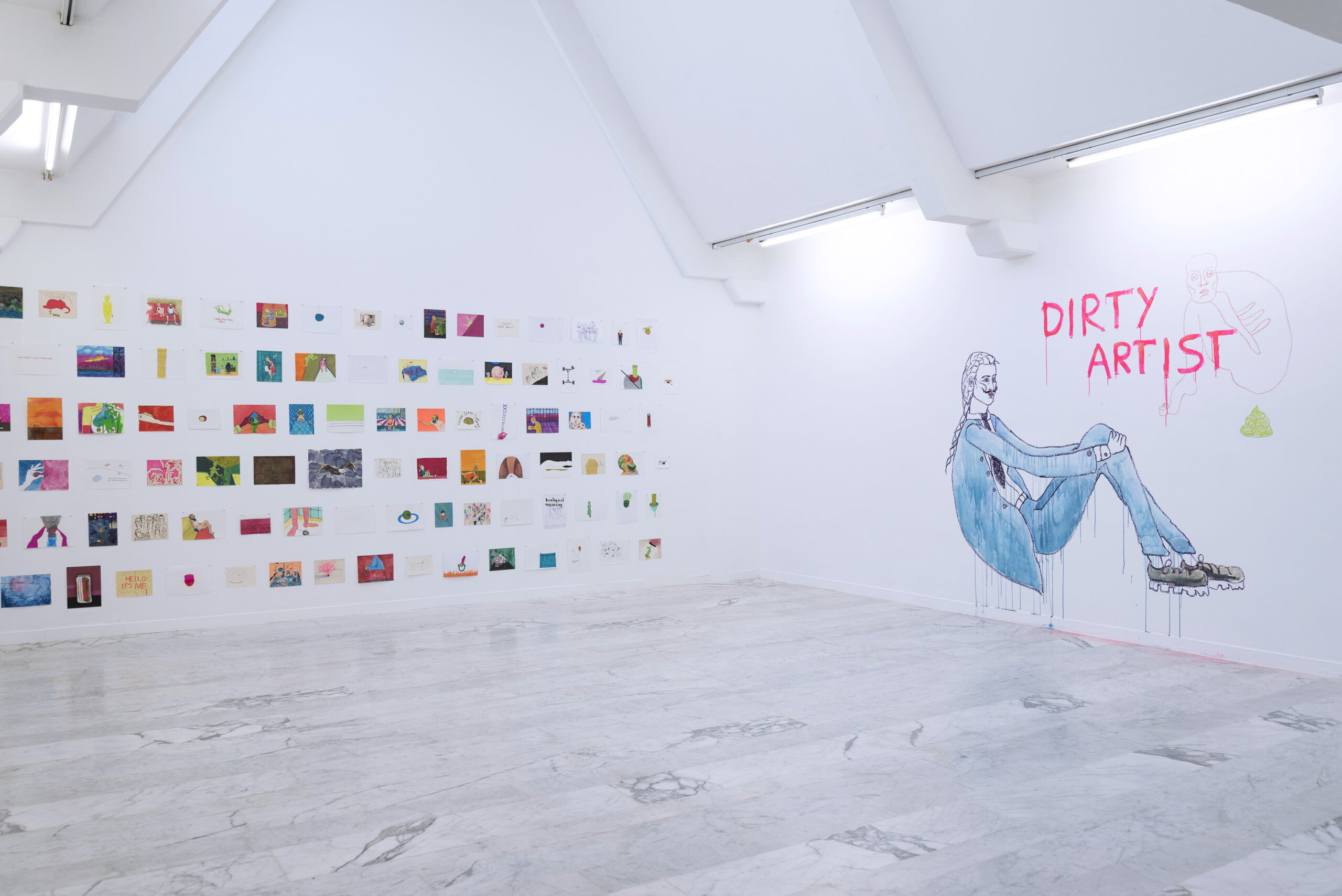 Vue de l'exposition © Cécile Braneyre pour Les Beaux-Arts de Marseille