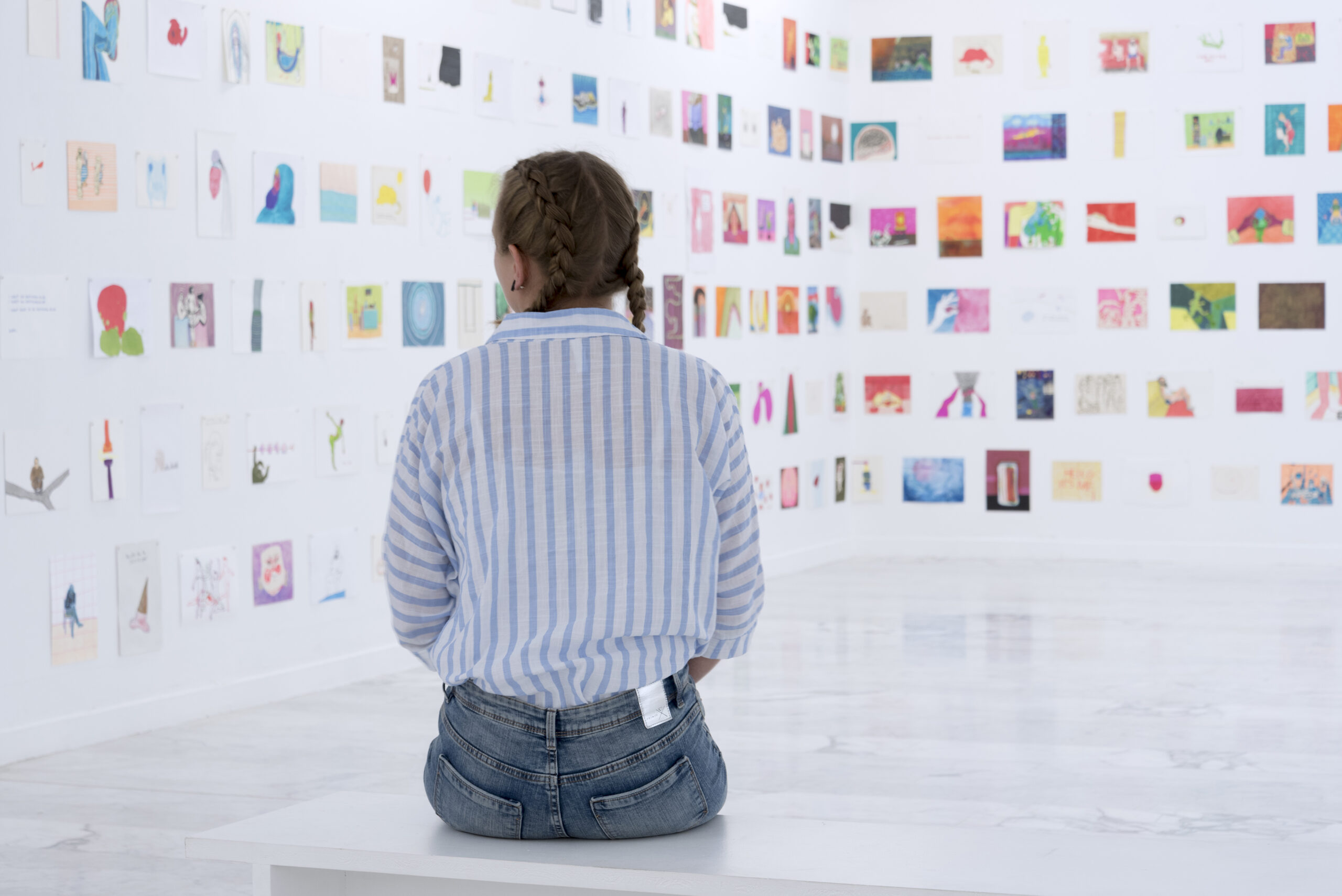 Vue de l'exposition © Cécile Braneyre pour Les Beaux-Arts de Marseille