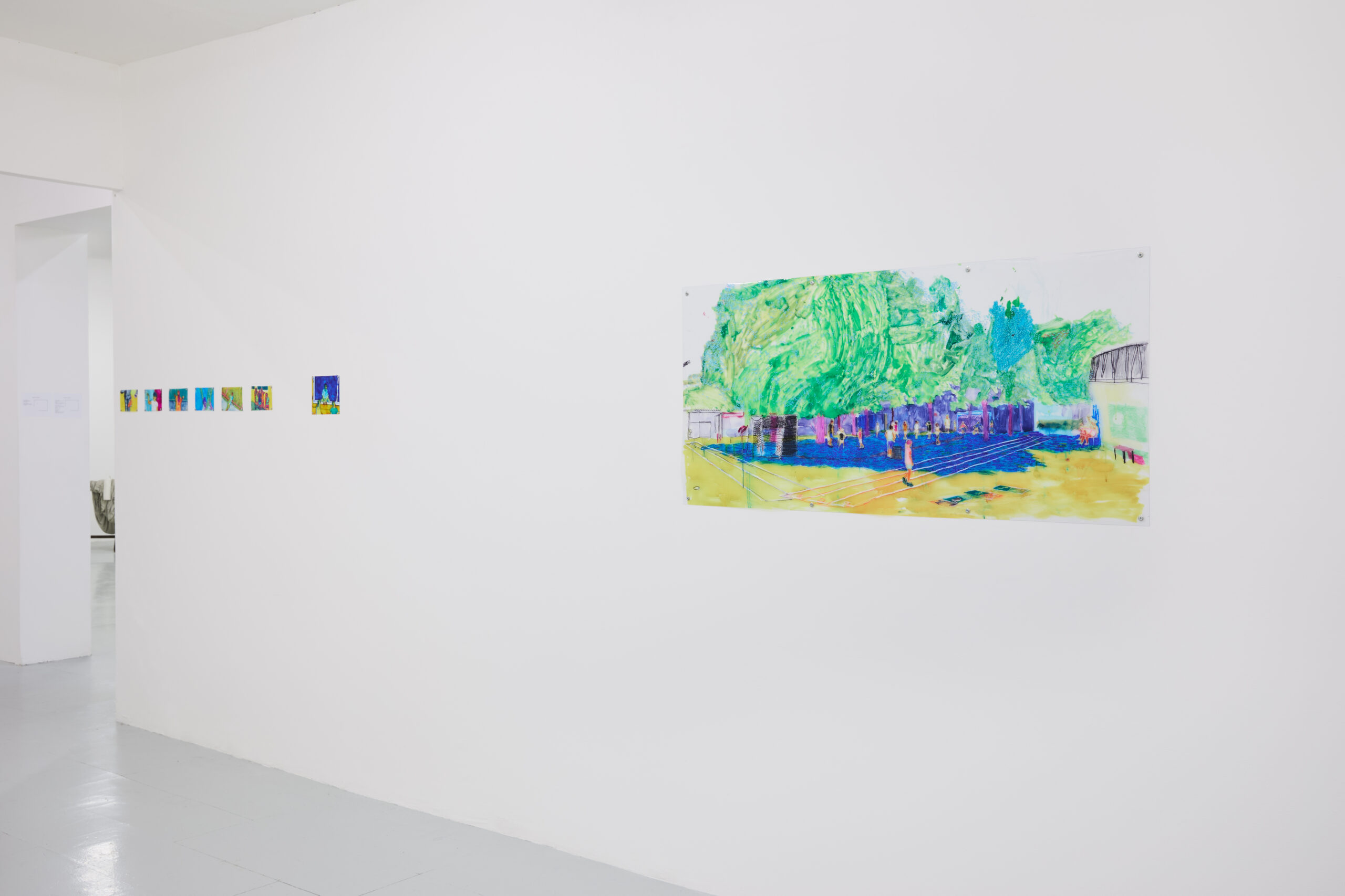 Rouvrir le monde, la restitution Vues d’exposition, Château de Servières, Marseille, 2026 © Louise Lett