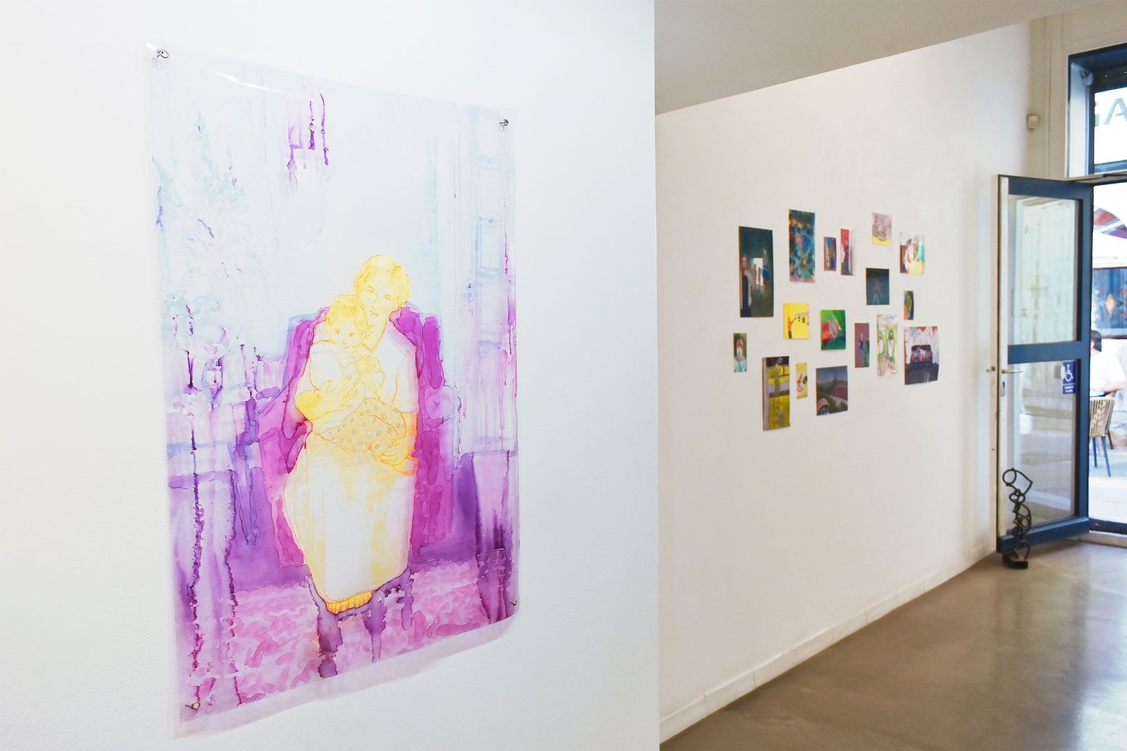 Vue d'exposition "Memories are gone. The images are here"