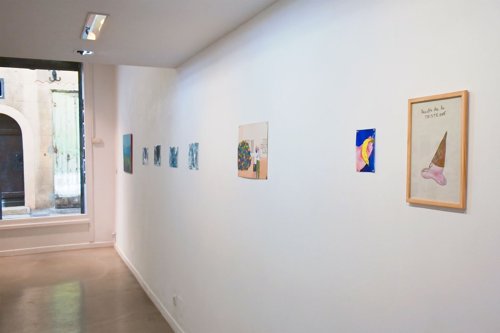 Vue d'exposition "Memories are gone. The images are here"