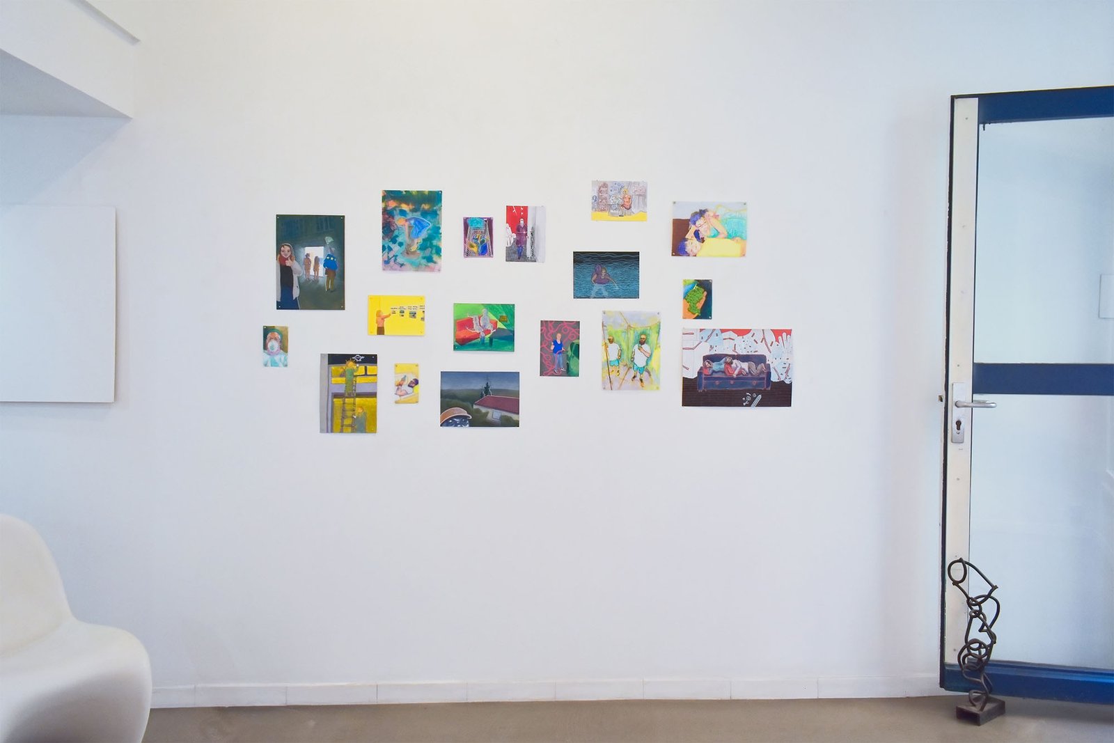 Vue d'exposition "Memories are gone. The images are here"